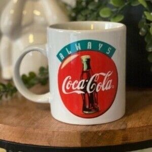 Vintage Always Coca-Cola Coffee Cup Gibson 2000 12 Oz